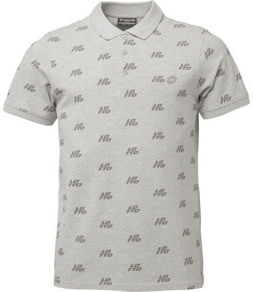 Lotto ELADIO Pánske polo tričko, sivá, veľkosť