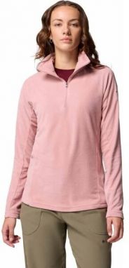 Columbia GLACIAL IV HALF ZIP Dámska outdoorová mikina, ružová, veľkosť
