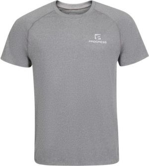 PROGRESS ASSET Pánske športové tričko, sivá, veľkosť