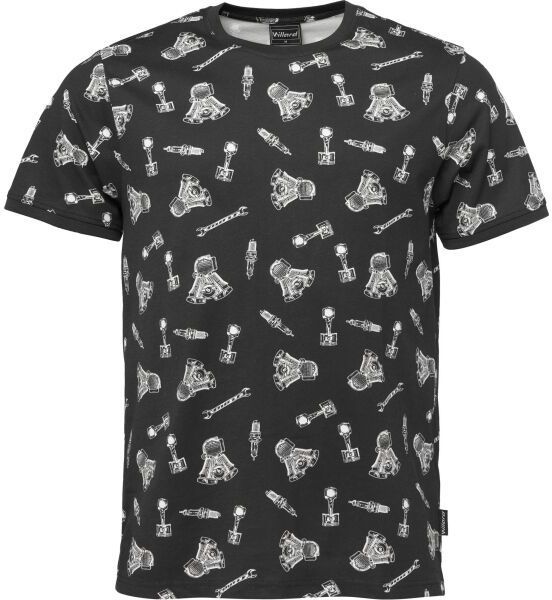 Willard RALFINO Pánske tričko, čierna, veľkosť XXL