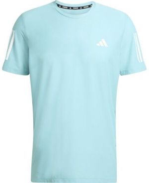 adidas OWN THE RUN B TEE Pánske športové tričko, tyrkysová, veľkosť