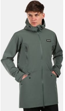 KILPI AYRA Pánsky outdoorový kabát, khaki, veľkosť