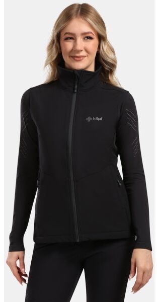 KILPI NOIL Dámska softshellová vesta, čierna, veľkosť