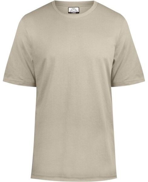 Kappa LOGO GAETOLF Pánske tričko, béžová, veľkosť