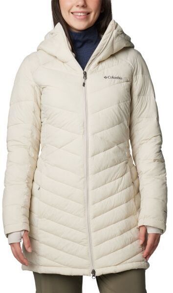 Columbia JOY PEAK™ II MID JACKET Dámska zimná bunda, béžová, veľkosť