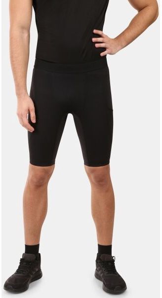 KILPI KENET Pánske funkčné podvliekacie šortky, čierna, veľkosť