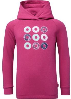 LOAP DIZZY Dievčenská voľnočasová mikina, ružová, veľkosť 122-128