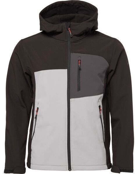 Willard DODICI Pánska softshellová bunda so zapínaním po celej dĺžke, čierna, veľkosť XXL