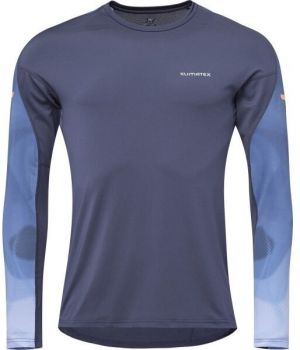 Klimatex BEKELE Pánske performance tričko s dlhým rukávom, tmavo modrá, veľkosť