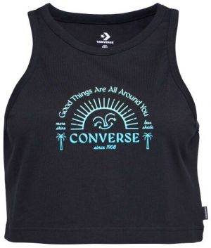 Converse GOOD VIBES Dámsky tielko, čierna, veľkosť