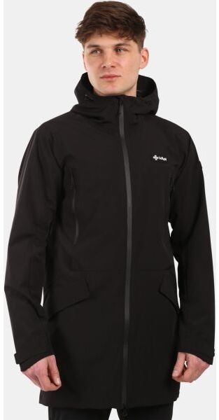 KILPI AYRA Pánsky outdoorový kabát, čierna, veľkosť