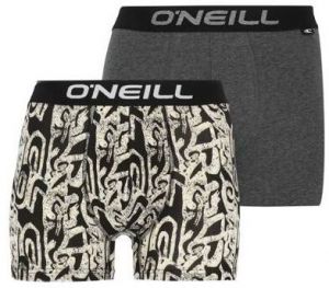 O'Neill GRAFITTI ART 2PACK Pánske boxerky, béžová, veľkosť