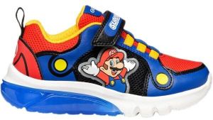 Geox J LOFTUS Chlapčenská obuv na voľný čas, modrá, veľkosť