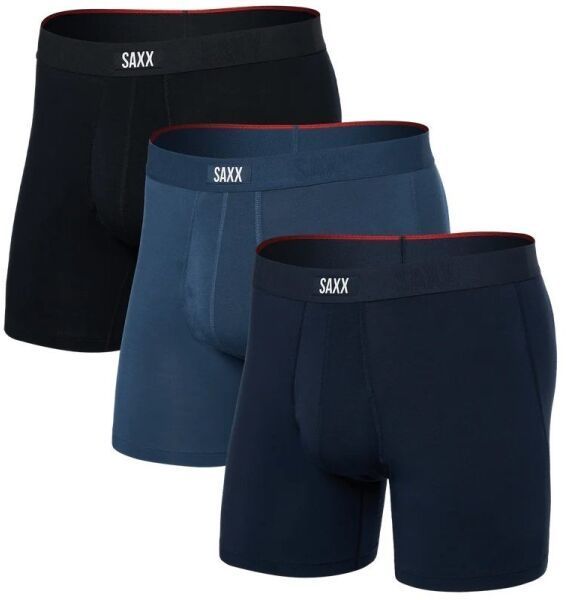 SAXX VIBE EXTRA SUPER SOFT 3PK Pánske boxerky, tmavo modrá, veľkosť