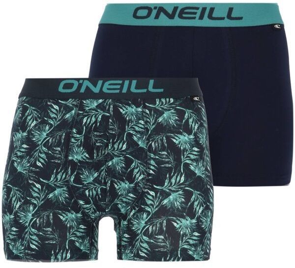 O'Neill SHIMMERING LEAFS 2PACK Pánske boxerky, čierna, veľkosť