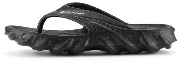 ALPINE PRO LORCEN Pánske žabky, čierna, veľkosť