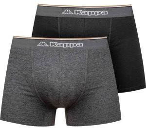 Kappa LOGO ZEN Pánske boxerky, čierna, veľkosť