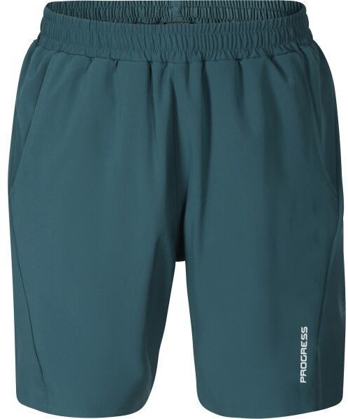 PROGRESS EMPEROR Pánske športové šortky, tmavo modrá, veľkosť