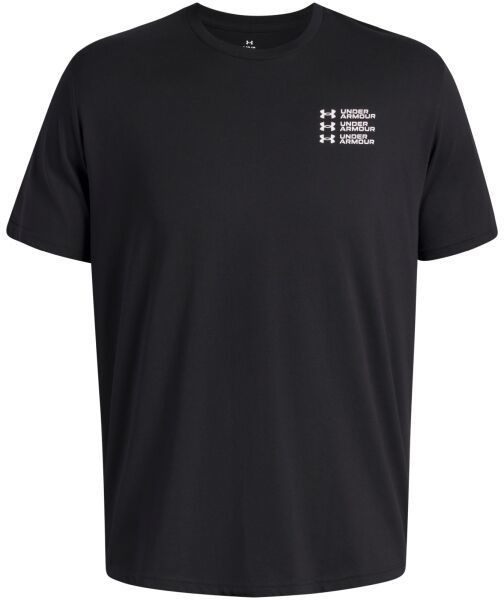 Under Armour TRIPLE STACK Pánske tričko, čierna, veľkosť