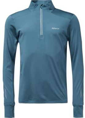 Fitforce RANIX Pánska bežecká mikina, tmavo modrá, veľkosť XXL