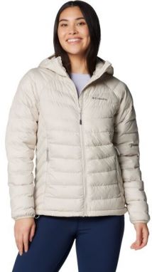 Columbia POWDER LITE HOODED JACKET Dámska bunda, béžová, veľkosť
