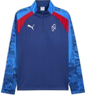 Puma NEYMAR JR PLAYMAKER 1/4 ZIP Pánska mikina, tmavo modrá, veľkosť