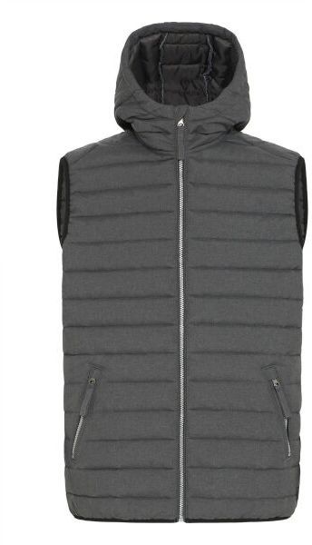 BLEND BHEDMAR Pánska vesta, tmavo sivá, veľkosť