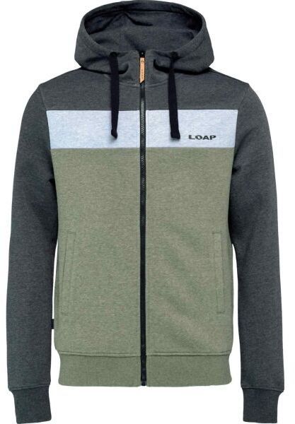 LOAP EDDIE Pánska mikina, béžová, veľkosť