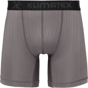 Klimatex RUNE MID SILKTOUCH Pánske funkčné boxerky, sivá, veľkosť