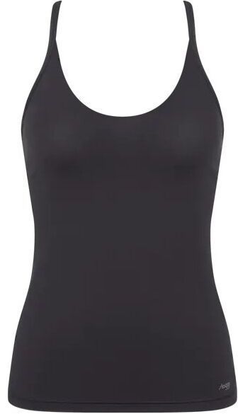 SLOGGI FREE EVOLVE SPAGHETTI TOP Dámsky top, čierna, veľkosť