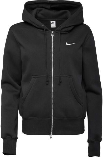 Nike W SPORTSWEAR PHOENIX FLEECE FULL ZIP HOODY Dámska mikina, čierna, veľkosť