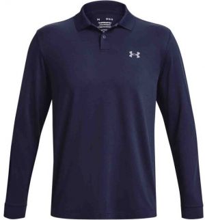 Under Armour PERFORMANCE 3.0 LS POLO Pánske tričko, tmavo modrá, veľkosť L