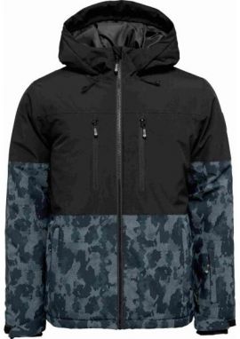 LOAP LAWN Pánska lyžiarska bunda, čierna, veľkosť