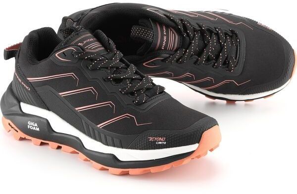 ALPINE PRO NOALA Dámska outdoorová obuv, čierna, veľkosť