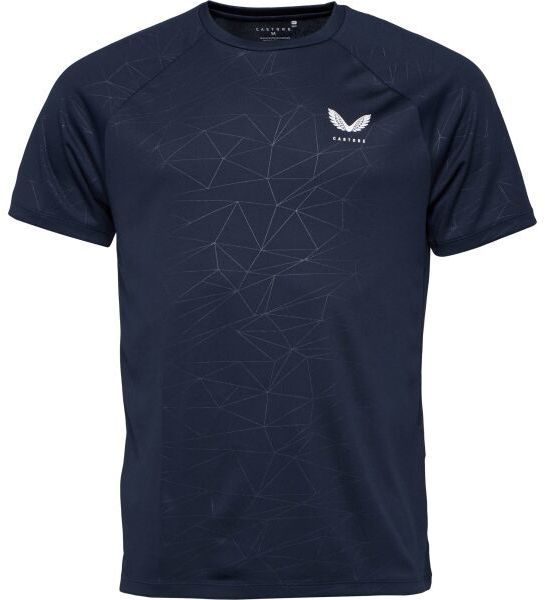 CASTORE AOP SS T-SHIRT Pánske športové tričko, tmavo modrá, veľkosť