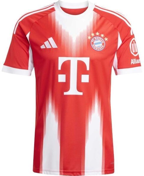 adidas FC BAYERN HOME JERSEY Pánsky futbalový dres, červená, veľkosť