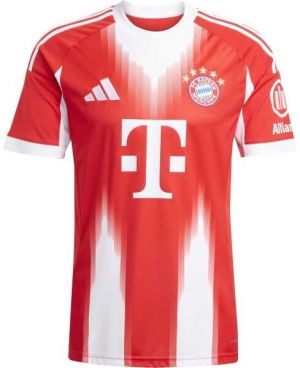adidas FC BAYERN HOME JERSEY Pánsky futbalový dres, červená, veľkosť