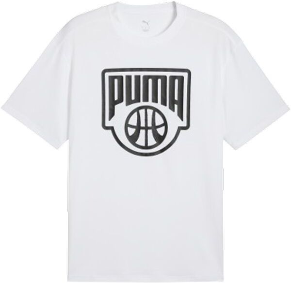 Puma POSTERIZE TEE I Pánske tričko, biela, veľkosť