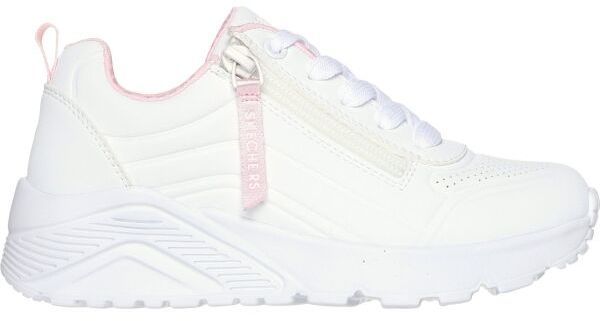 Skechers UNO LITE Detská vychádzková obuv, biela, veľkosť