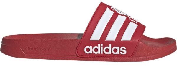 adidas ADILETTE SHOWER LIVERPOOL Šľapky, červená, veľkosť 39