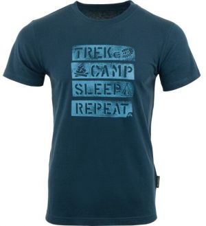 ALPINE PRO BREJ Pánske tričko, modrá, veľkosť