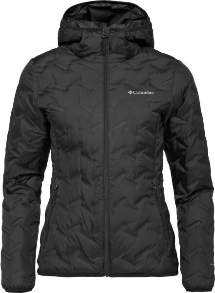 Columbia DELTA RIDGE DOWN HOODED JACKET Pánska zimná bunda, čierna, veľkosť
