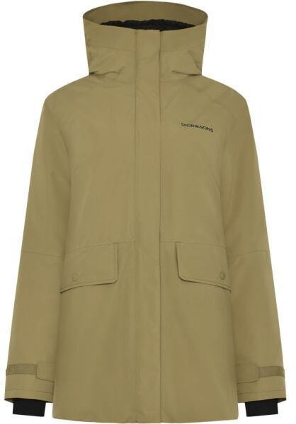 DIDRIKSONS TUVA WNS PARKA Dámska parka, zelená, veľkosť