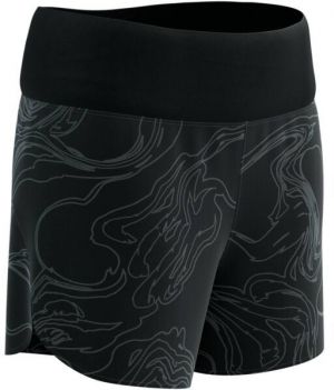 Compressport PERFORMANCE SHORT W AURORA Dámske bežecké šortky, čierna, veľkosť