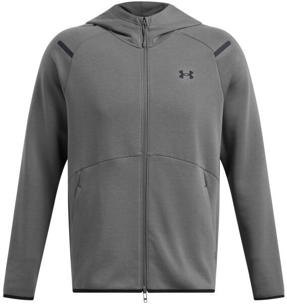 Under Armour UNSTOPPABLE FLEECE Pánska mikina, tmavo sivá, veľkosť S