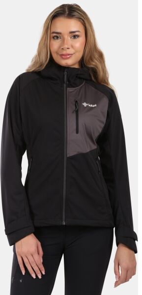 KILPI BELTRA Dámska softshellová bunda, čierna, veľkosť