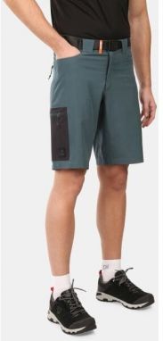 KILPI NAVIA Pánske outdoorové krátke nohavice, tmavo zelená, veľkosť XXXL