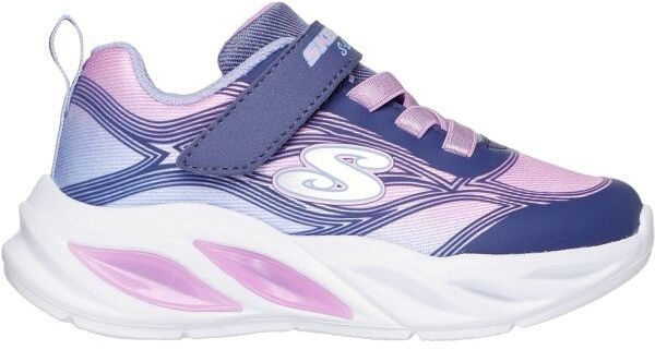 Skechers COSMIC GLOW Dievčenská voľnočasová obuv, fialová, veľkosť