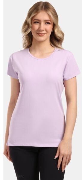 KILPI PROMO Dámske bavlnené tričko, fialová, veľkosť