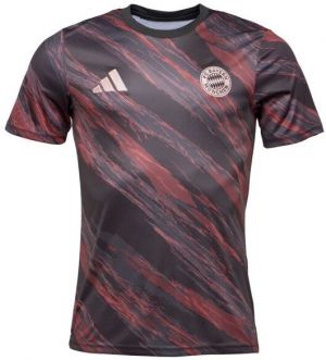 adidas FC BAYERN PRESHI Pánske športové tričko, tmavo sivá, veľkosť